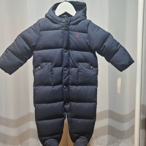 Ralph Lauren Baby Boys Snowsuit - Size 9M